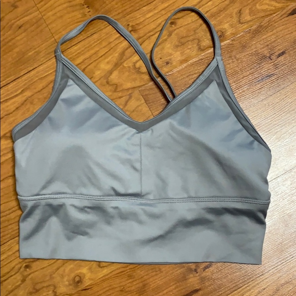 Longline sports bra